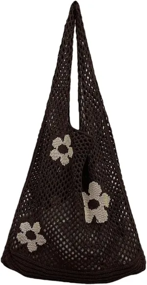 Women's Handbags Hobo Bags Knit Bags Mesh Tote Bags Hollow Shoulder Bags Shopping Bags