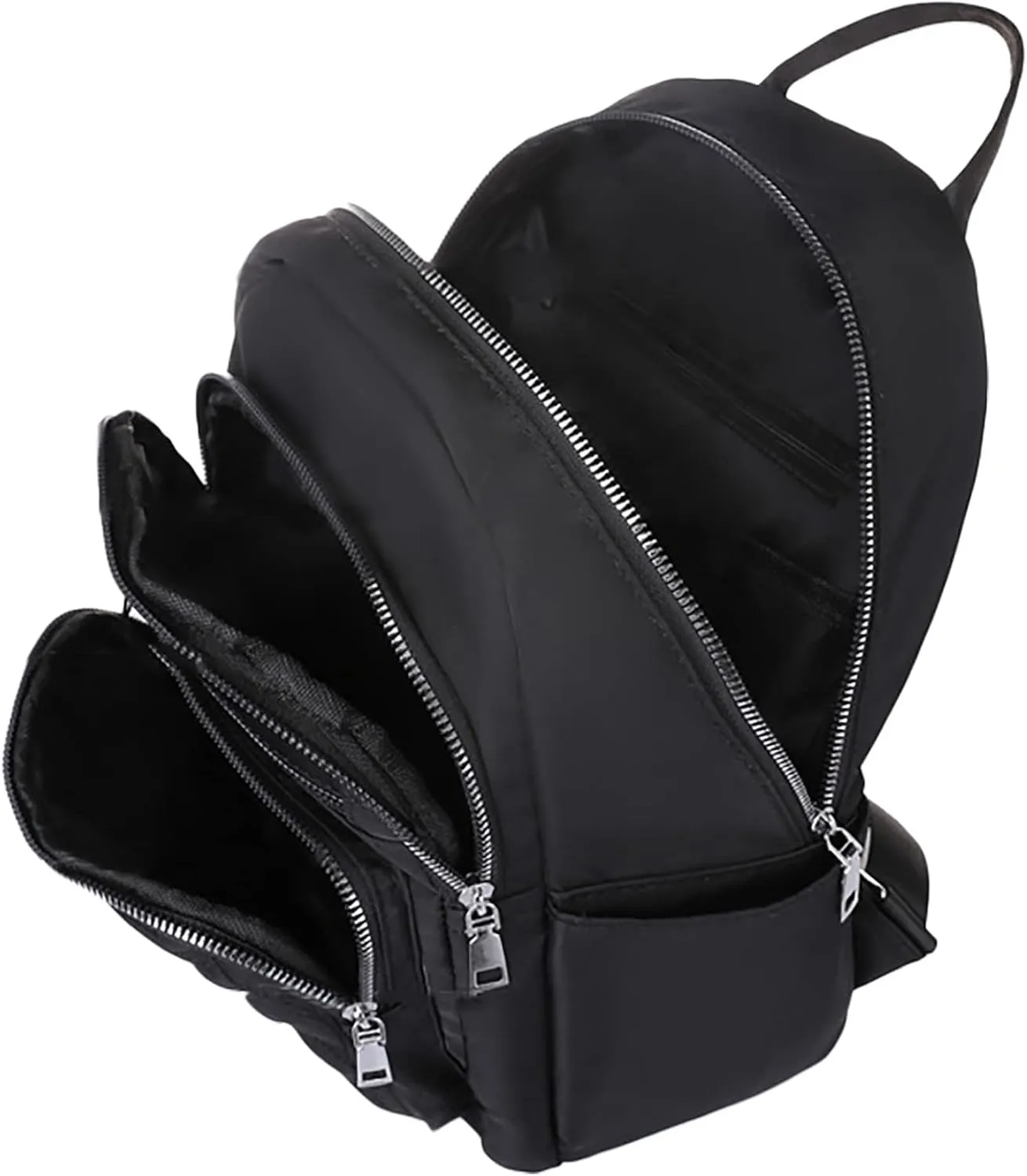 Women's Soft Leather Travel Backpack Soft Rucksack Ladies Shoulder Bags Medium Designer Backpack Purse for Women