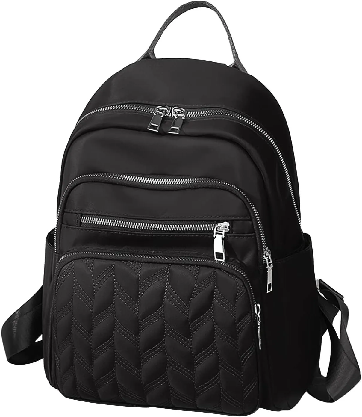 Women's Soft Leather Travel Backpack Soft Rucksack Ladies Shoulder Bags Medium Designer Backpack Purse for Women