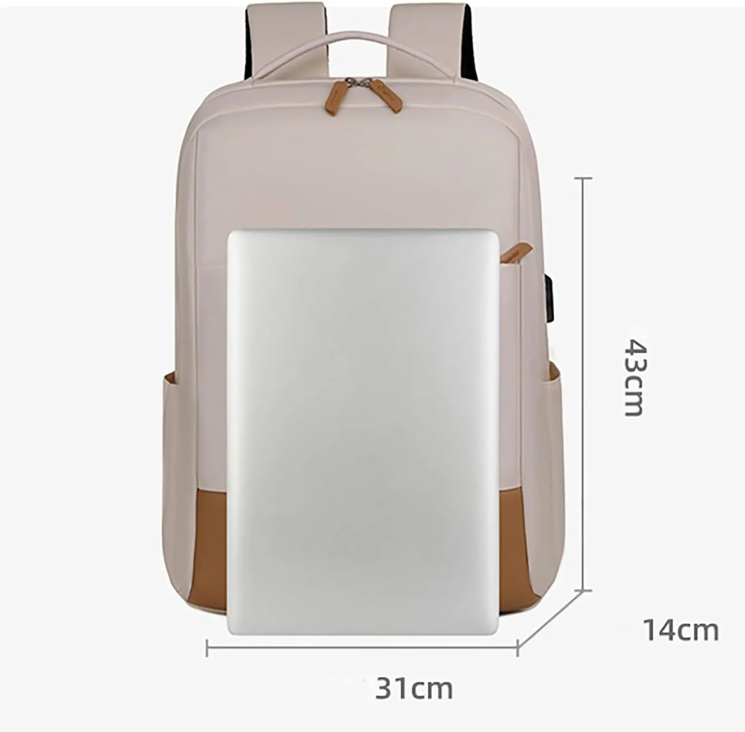 Women's Soft Leather Travel Backpack Waterproof Stylish Daypack Purses Shoulder Bags Womens Purses and Handbags(One Size)