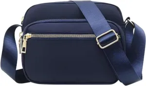 Women's Waterproof Leather Crossbody Purses Anti Theft Small Sling Bags for Women Waterproof Backpack