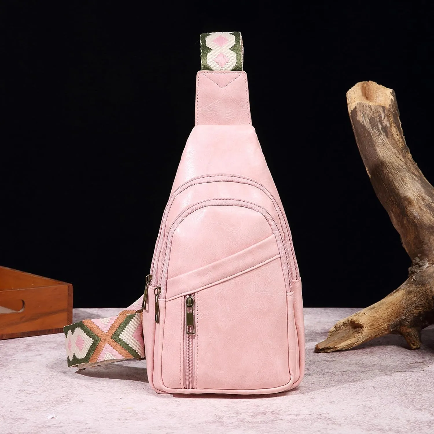 Women's Waterproof Leather Crossbody Purses Cute Designer Handbags Shoulder Bags Backpack Diaper Bag