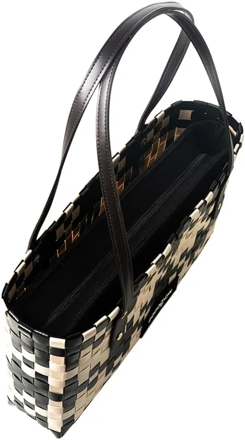 Women's Woven Bag，PP eco-Friendly Bag,Trendy Travel Bag，Handbag，Top-Handle，Shoulder Bags