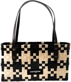Women's Woven Bag，PP eco-Friendly Bag,Trendy Travel Bag，Handbag，Top-Handle，Shoulder Bags