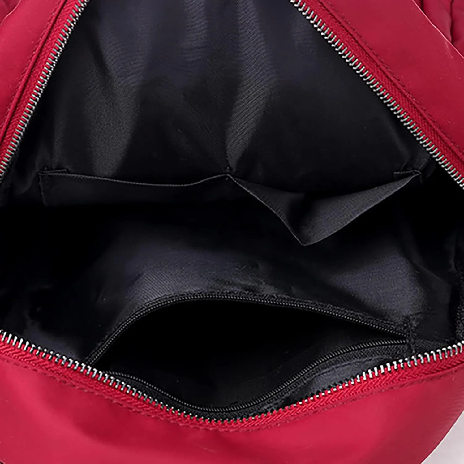 Women's Zipper Backpack Convertible Shoulder Bags with Wristlet for Work College Day Packs Lightweight for Women