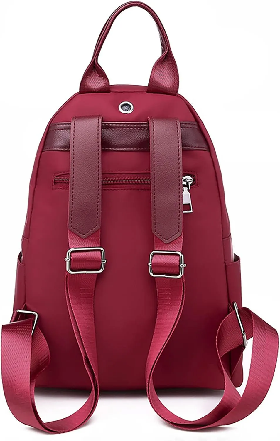 Women's Zipper Backpack Convertible Shoulder Bags with Wristlet for Work College Day Packs Lightweight for Women
