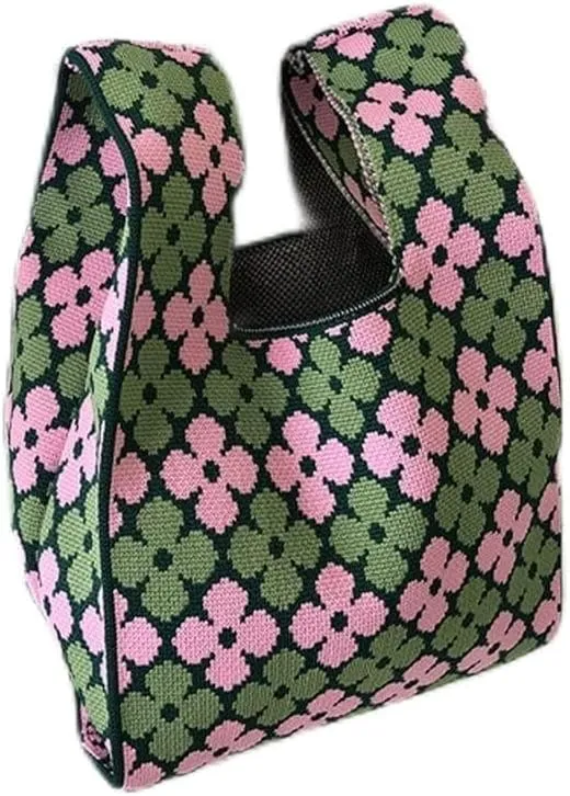 Woolen Knitted Braid Handbag Crochet Winter Autumn And Winter Shoulder Bags Tote Bags for Women
