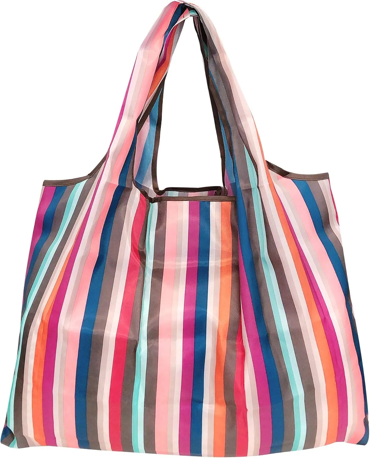 Wrapables Eco-Friendly Large Nylon Reusable Shopping Bags (Set of 2)