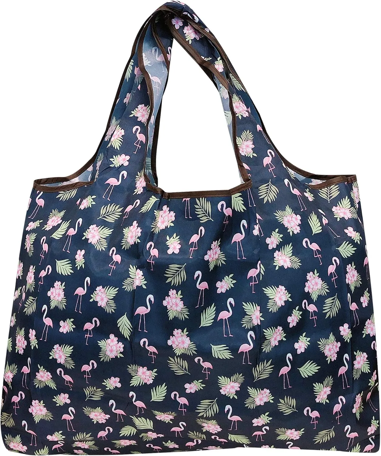 Wrapables Eco-Friendly Large Nylon Reusable Shopping Bags (Set of 2)
