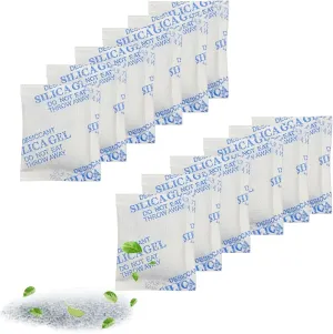 Xcivi Pet Food Desiccant Bag Compatible with Petory Automatic Cat & Dog Pet Food Feeders, 12 Packs 5 Gram Desiccant Packets Keep Cat Food & Dog Food Dry and Fresh, 12-pack