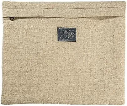 Yair Emanuel Tallit Bag only | Silk Embroidered Geometric Square Design (Gold TBB-5Z)