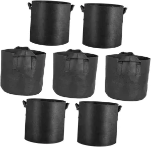 YARNOW 3 Gallon Aquatic Pond Planter Non-Woven Plant Growing Bag Potato Grow Bag for Indoor Plants Root Formation Enhancer